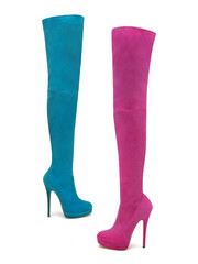 Elegant women's boots.