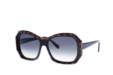 Fototapeta premium Trendy sunglasses isolated on white background, studio shoot.