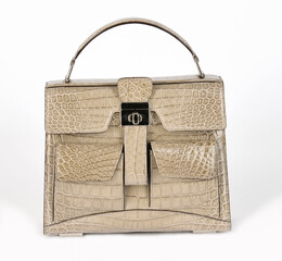 Fashionable and stylish walking handbag for woman.