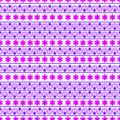 Modern style repeat pattern for fashion design, printing, textile, fabric, wallpaper.