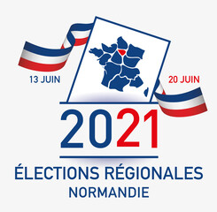 élections régionales en france les 13 juin et 20 juin 2021 Normandie
