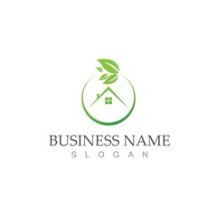 green house logo vector illustration