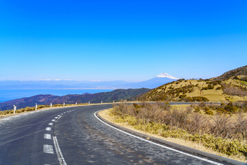 【静岡県】晴天の西伊豆スカイライン