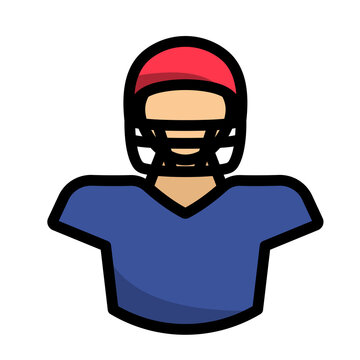 recommend clip art: American Football Player Icon