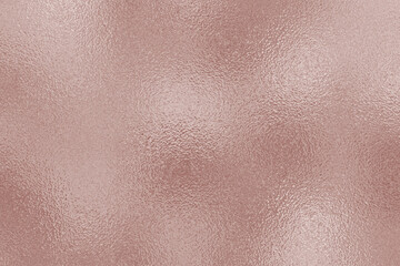 Metallic rose gold foil texture. Background metal effect. Glitter pink design. Pattern rose gold. Roses golden beauty sparkle surface. Metal copper texture. Metallic glam backdrop for prints. Vector
