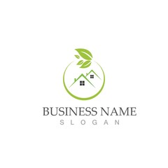 green house logo vector illustration