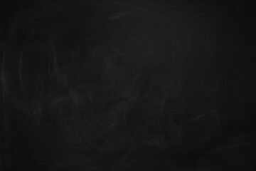 Abstract texture of chalk rubbed out on green blackboard or chalkboard background. School...