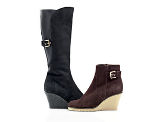 Elegant women's shoes.