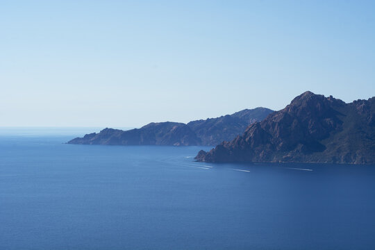 Corse. The Island Is A Territorial Collectivity Of France. Wild Corse Landscape. 