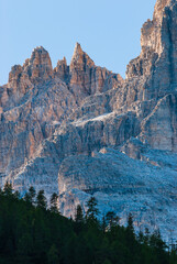 Fototapeta na wymiar Mountains scenery of Dolomites, Italy
