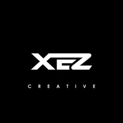 XEZ Letter Initial Logo Design Template Vector Illustration