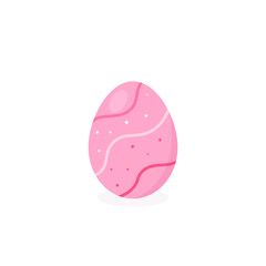 This is an Easter egg on a white background.