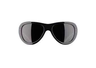 Elegant trendy sunglasses isolated on white