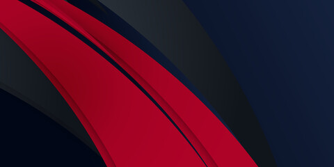 abstract metallic red black blue 3d frame layout design tech innovation concept background. Corporate concept red black grey contrast background. Vector graphic design 