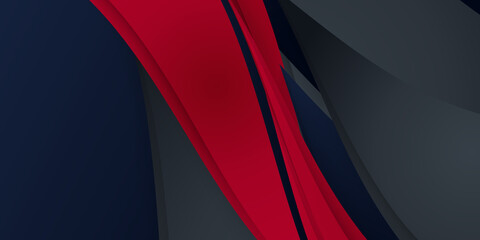 abstract metallic red black blue 3d frame layout design tech innovation concept background. Corporate concept red black grey contrast background. Vector graphic design 