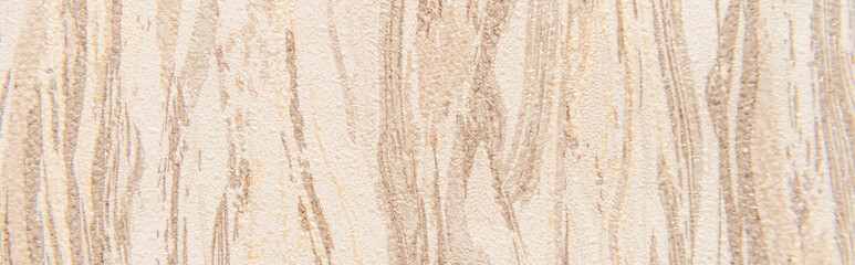 Obraz premium pastel beige, textured background with vertical spills, top view, banner