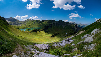 Fototapeta premium Landschaft am Schrecksee