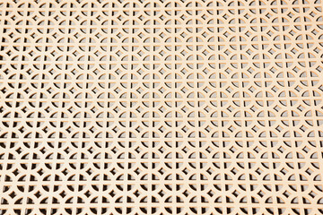 abstract geometric background with circles and lines, top view