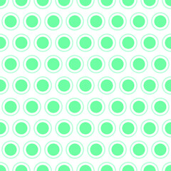 Abstract Seamless Pattern Lime Doodle Geometric Figures Background Vector