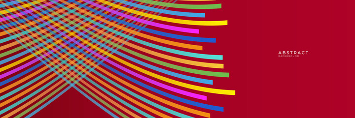 Abstract colorful lines vector background, stylish color background illustration 