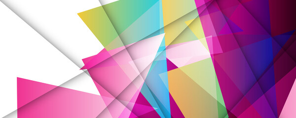 Abstract colorful background. Modern geometrical abstract background - circles. Business or technology presentation design template, brochure or flyer pattern, or geometric web banner