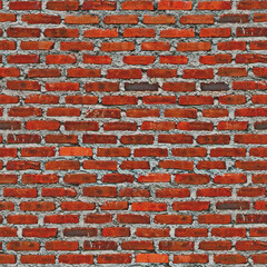 red brick wall seamless texture