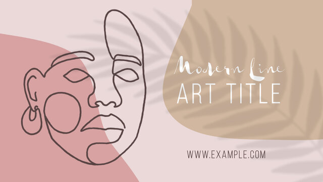 Modern Line Art Titles