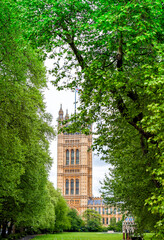 Obraz premium Tower of Palace of Westminster