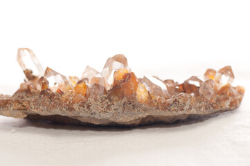 Obraz na płótnie Canvas quartz mineral samples