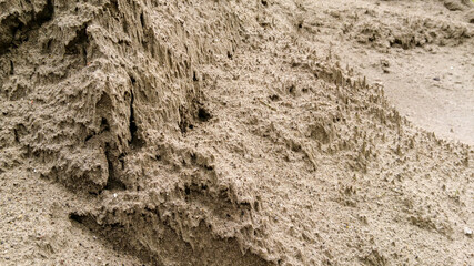 texture of sand