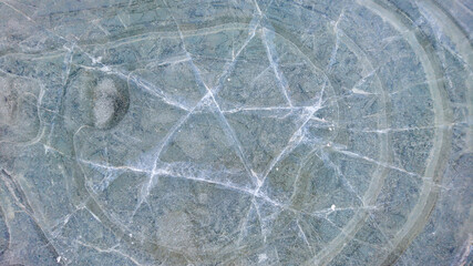 crackling ice