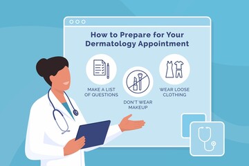 How to prepare for your dermatology appointment