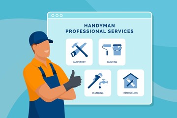 Professional handyman services and online consulting