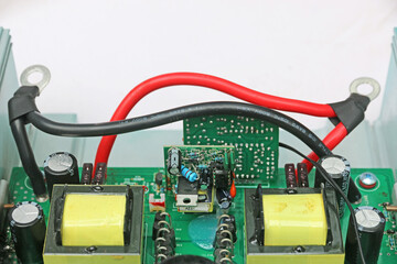 Close up of a circuit board	