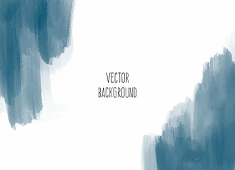 Vector watercolour horizontal universal background with copy space for text	