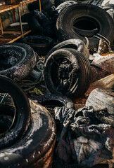 stack of tires