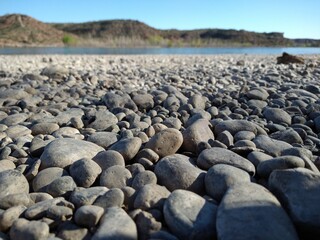 stones on the beach