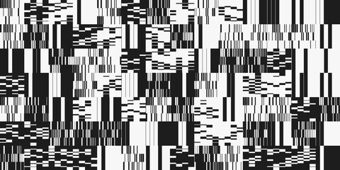 Abstract geometric vector pattern with transition effect