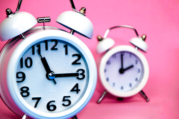 Clocks marking daylight savings time