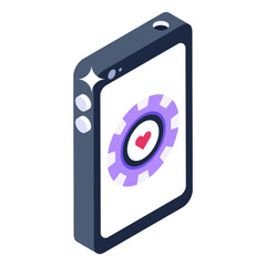 
Casino app, casino chip inside phone

