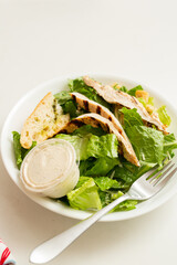 Italian Pasta and Salad Meal
