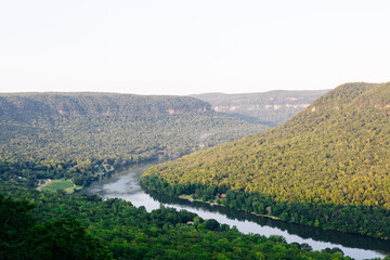 Tennessee River Lookout Mountain View