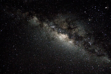 The Milky Way taken from the Tatacoa Desert, Colombia - obrazy, fototapety, plakaty