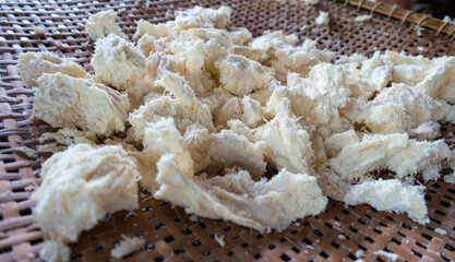 Yuca (Manioc) in the Cuyabeno Natural Reserve, Amazon Rainforest, Ecuador