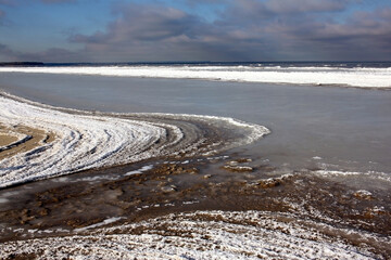 Winter in the Gulf of Riga