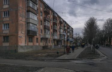 settlement Slobozhanskoe urban type in the Zmievsky district of the Kharkiv region of Ukraine