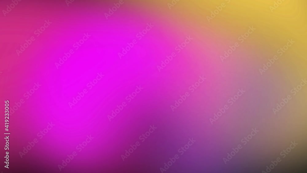 Poster Modern Colorful 4K Composition Animation of Blur Lights. Abstract Glowing color gradient animation