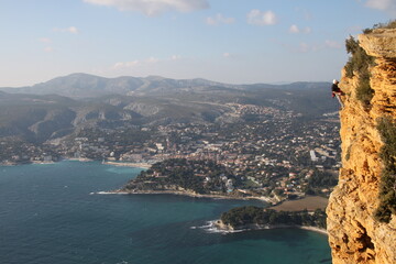 Vue de Cassis depuis le Cap-Canaille