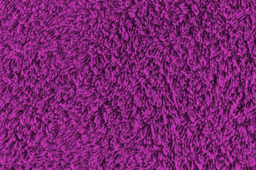 Cotton purple towel texture. Purple background