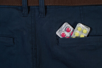 pills in the pocket